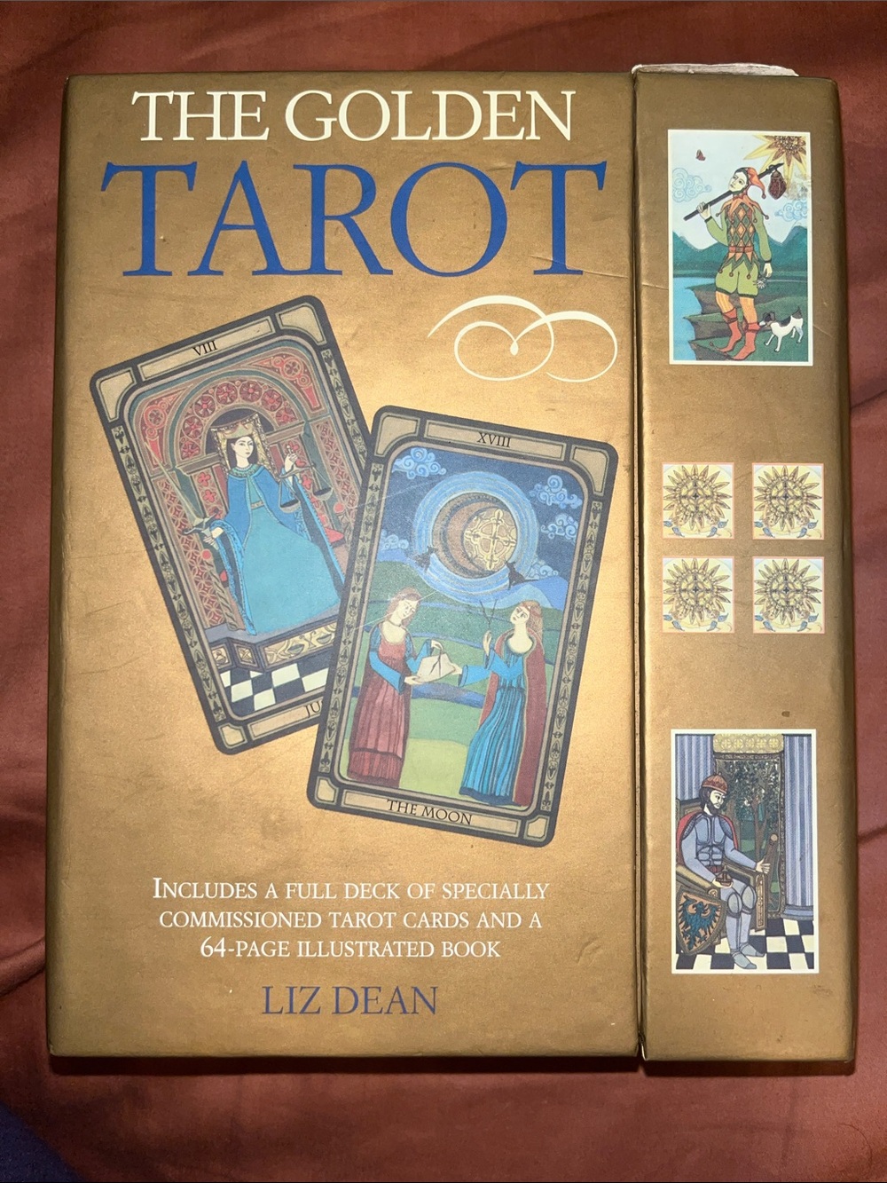 The Golden Tarot Card set
